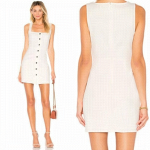 Revolve By The Way White Button Down Dress Size Small New With Tags Minimalist S